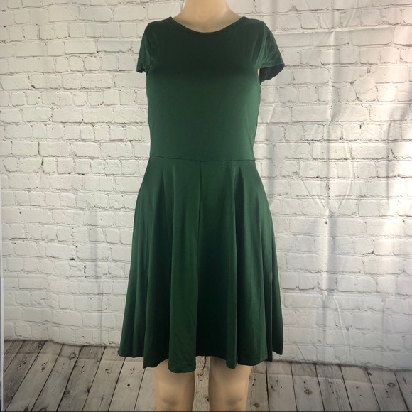 Low Back Fit and Flare Summer / Fall Dress - Picture 7 of 8